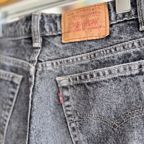 CANADA製 Levi's W30×L32 先染めブラック