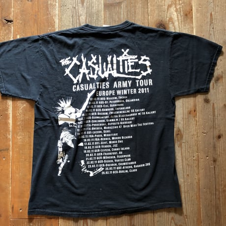 THE CASUALTIES バンドTシャツ
