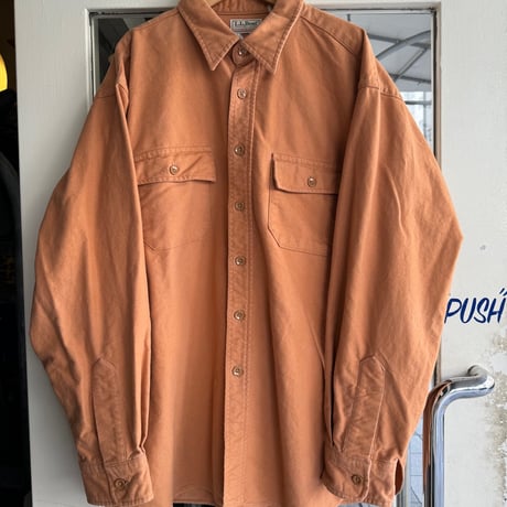 〜80'sUSA製 L.L.Bean シャモアクロスシャツ