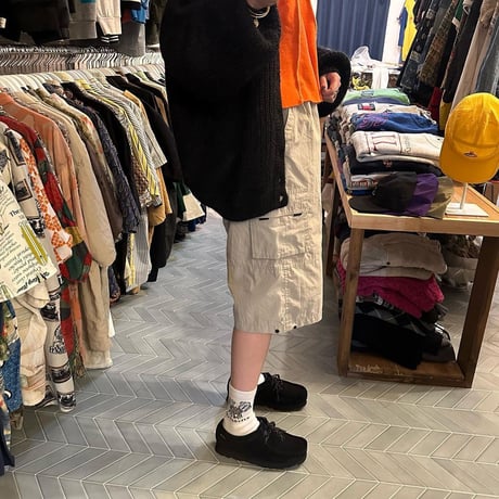 クロップド丈ハーフパンツ