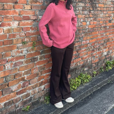 POLO Ralph Laurenハーフジップコットンニット
