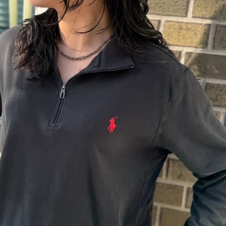 Polo Ralph Lauren ハーフジップコットンニット