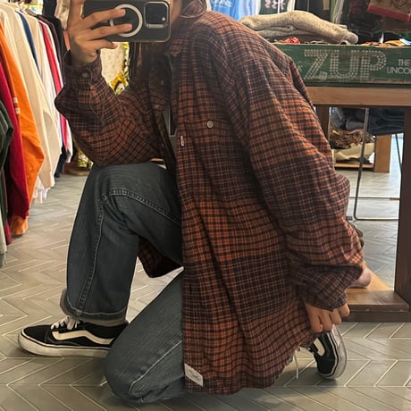 Levi's チェックフランネルシャツ