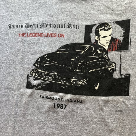 James Dean Memorial Run Tシャツ