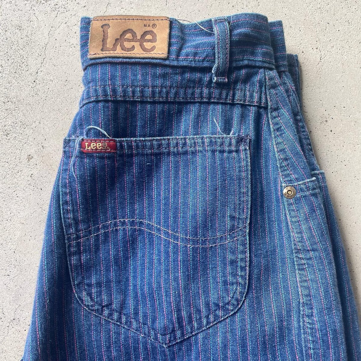 LEE ストライプデニムパンツ | CUSTOM FEVER