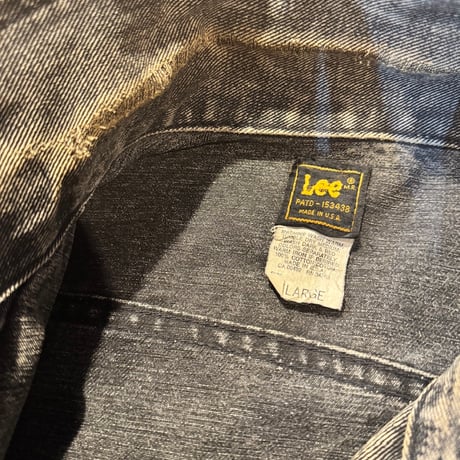 80's USA製 Lee 220 デニムジャケット LARGE