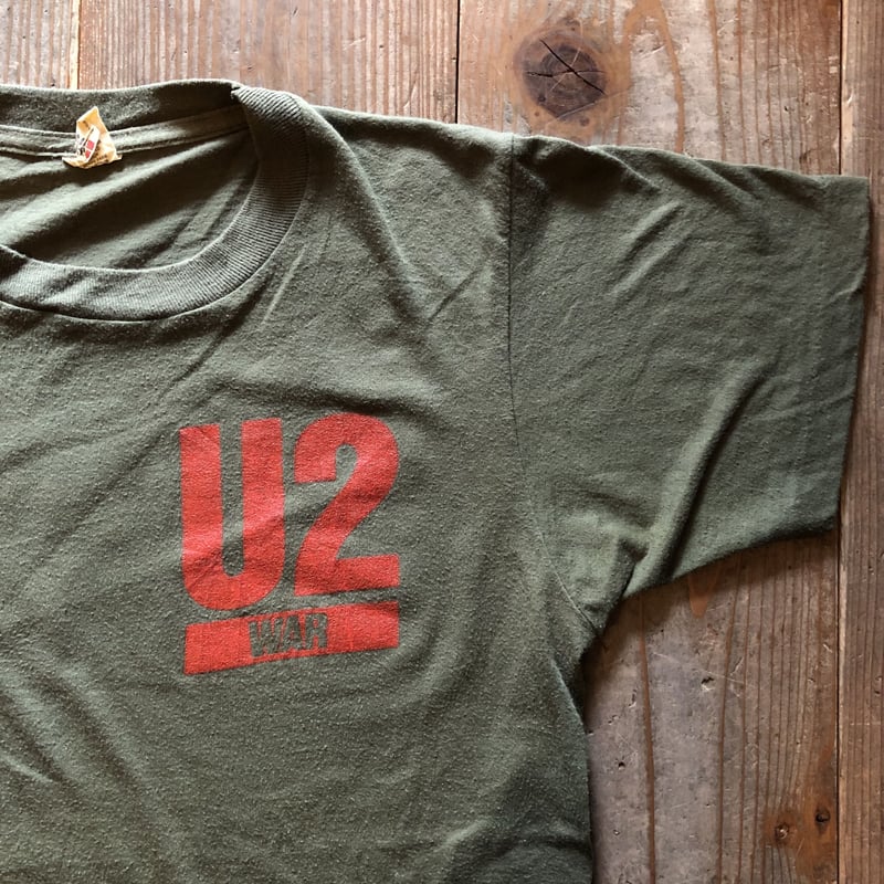 80年代 U2 バンドT US TOUR 1983 | CUSTOM FEVER