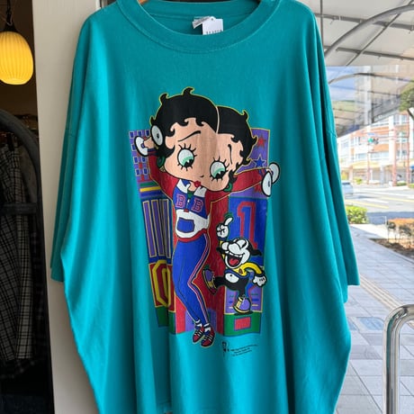 90's USA製Betty BoopキャラTシャツ