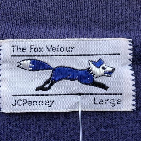80年代 FOX ベロアスウェット