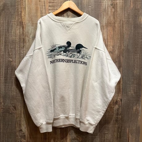 duckプリントトレーナー