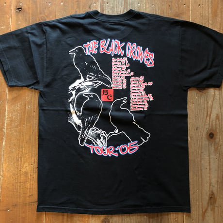 THE BLACK CROWS TOUR '05 バンドTシャツ