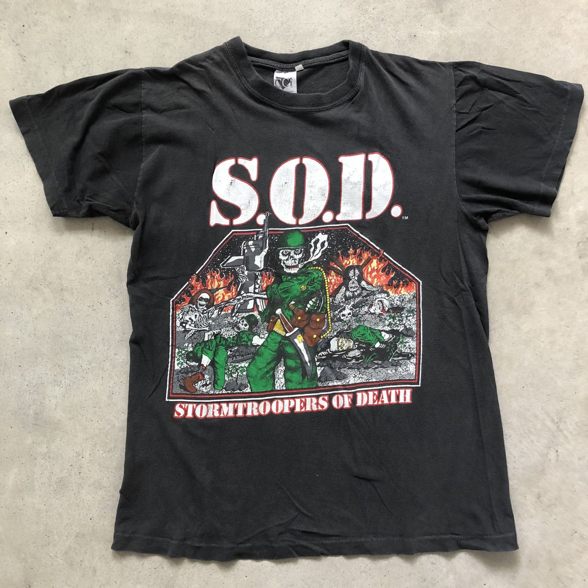 ⭐︎スーパーマグマート S.O.D バンドtシャツ | CUSTOM FEVER