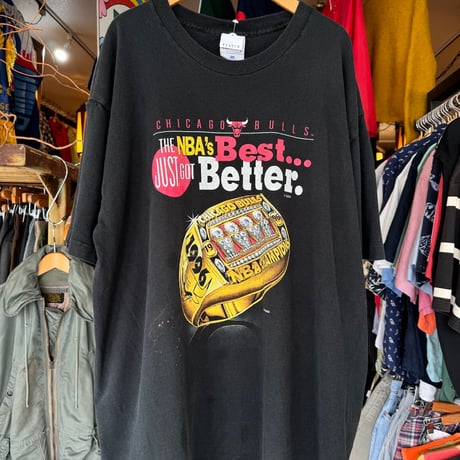 90's〜 CHICAGO BULLS プリントT XL