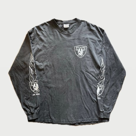 〜00's RAIDERS 袖プリントロンT