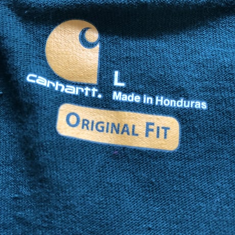 Carhartt ワンポイントポケT  グリーンM,L