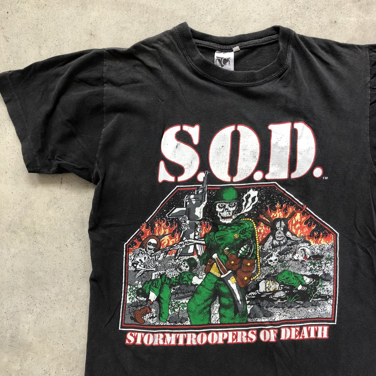 S.O.D. バンド Tシャツ 1997年製 ビンテージ ⭐︎スーパーマグマート S.O.D バンドtシャツ | CUSTOM FEVER