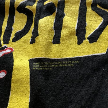 MISFITSバンドTシャツ