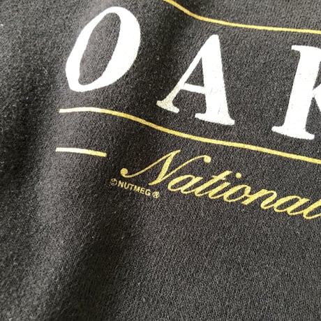 〜90's USA製 OAKLAND RAIDERS プリントスウェット