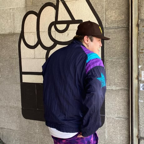 80s〜90s PUMA マルチカラーナイロンジャケット