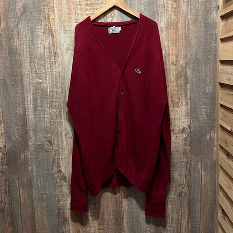 IZOD LACOSTE アクリルカーディガン