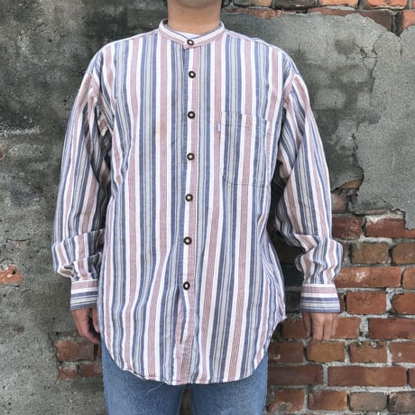 USA製Levi's〝Silver Tab〟バンドカラーシャツ