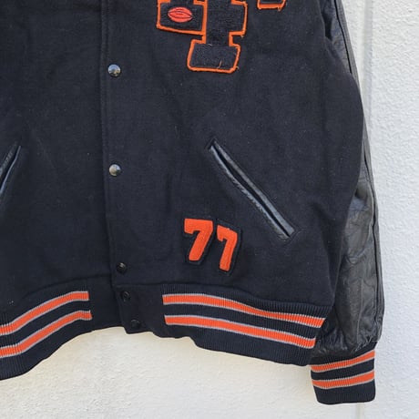 90'sUSA製 TM ATHLETICS ウールスタジャン