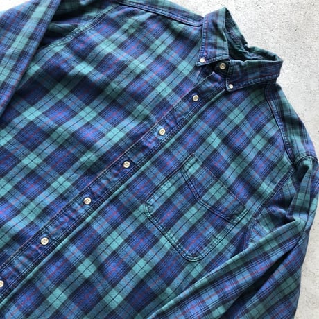 90's USA製 L.L.Bean チェックシャツ