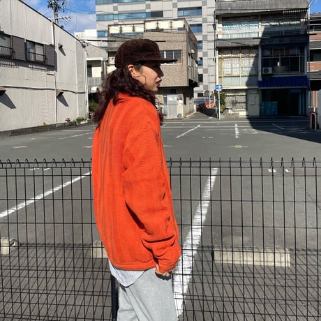 CHAPS でこぼこコットンニット