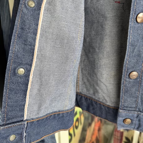 70’s〜ROEBUCKS バッドダイデニムジャケット