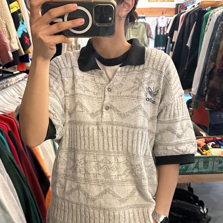80〜90s adidas ポロシャツ