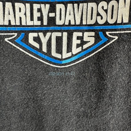 00's USA製 HARLEY DAVIDSON プリントTシャツ L