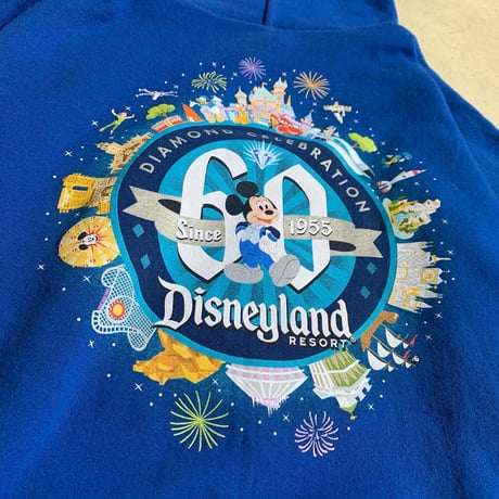 ディズニーランド６０周年ジップパーカ