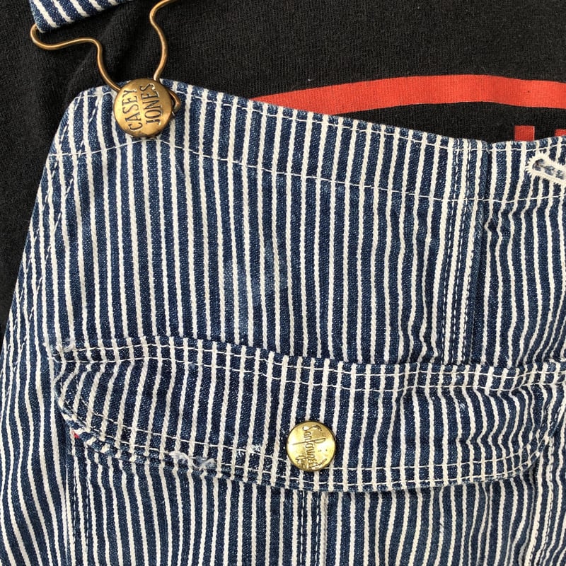 1960年代 CASEY JONES オーバーオール　デニム ヴィンテージ 60's BLUE BELL 
