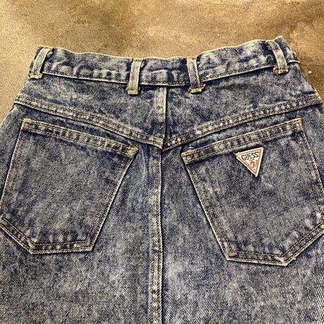 USA製GUESSデニムスカート