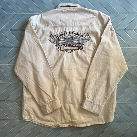 Harley-Davidson 刺繍シャツ