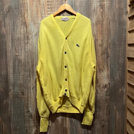 IZOD LACOSTE アクリルカーディガン