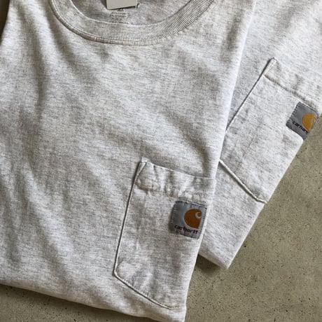 Carhartt ワンポイントポケT  アッシュXL,4XL