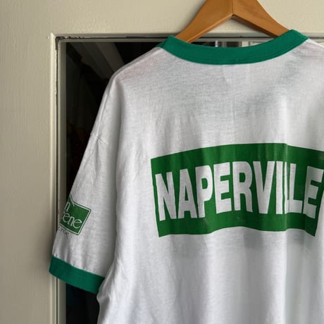 80's〜 USA製リンガーネックTシャツ  XL