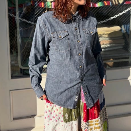 Wrangler ウエスタンデニムシャツ