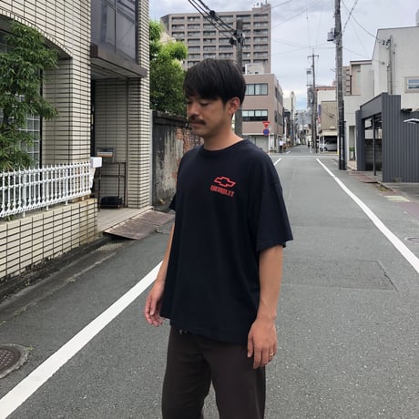 シボレープリントT  XL 黒