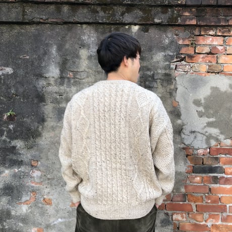 フィッシャーマンセーター L  Made in Ireland