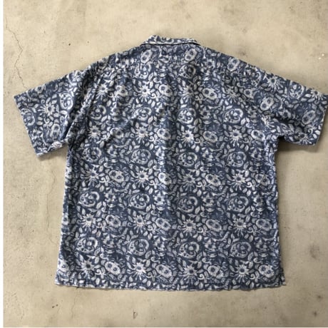 Ralph Lauren  半袖開襟総柄シャツ XL