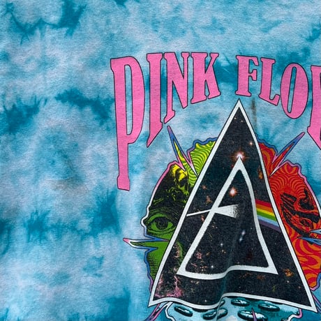 PINK FLOYD タイダイプリントTシャツ
