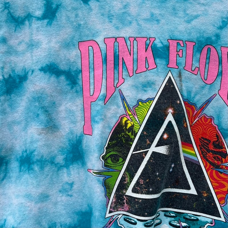 Pink Floyd WYWH Tee XL ピンクフロイド タイダイ Tシャツ 2XL】PINK FLOYD ピンク・フロイド タイダイ染め バンドTシャツ