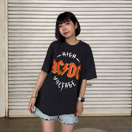 AC/DC ロゴTシャツ