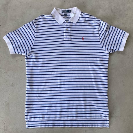 90s POLO Ralph Lauren ボーダーポロシャツ