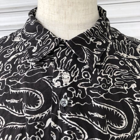 Ralph Lauren 総柄オープンカラーシャツ