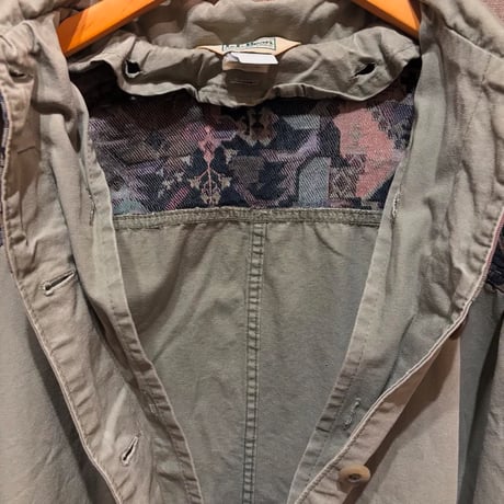 L.L.Bean ゴブラン切替コットンジャケット