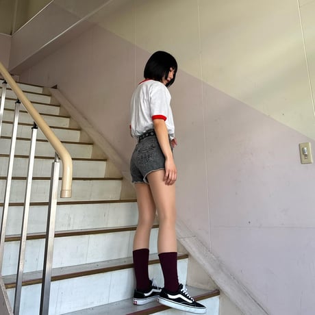 Hanes80sリンガーTシャツ
