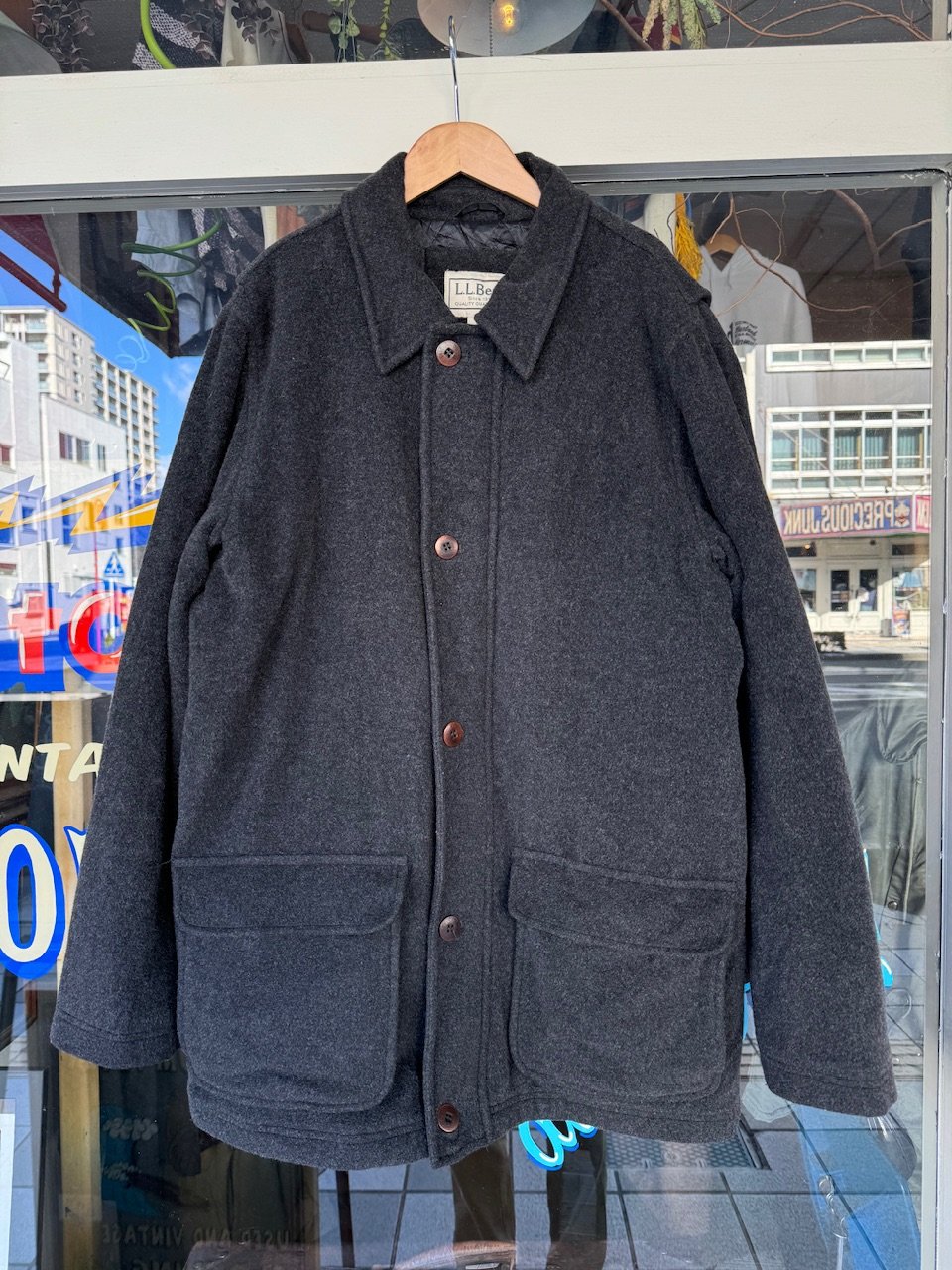 LLBean ハーフコート 80s L.L.Bean Thinsulate wool half coat | sui